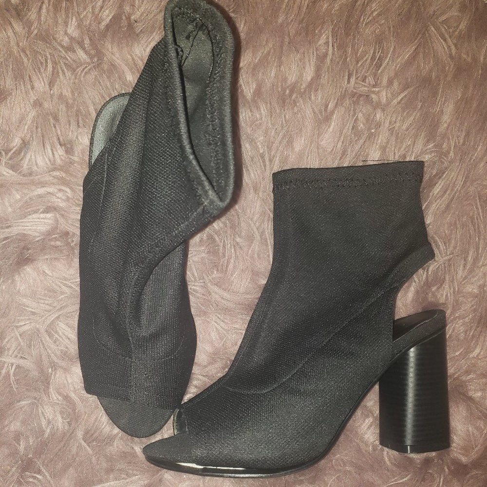 BooHoo Peep Toe Heels